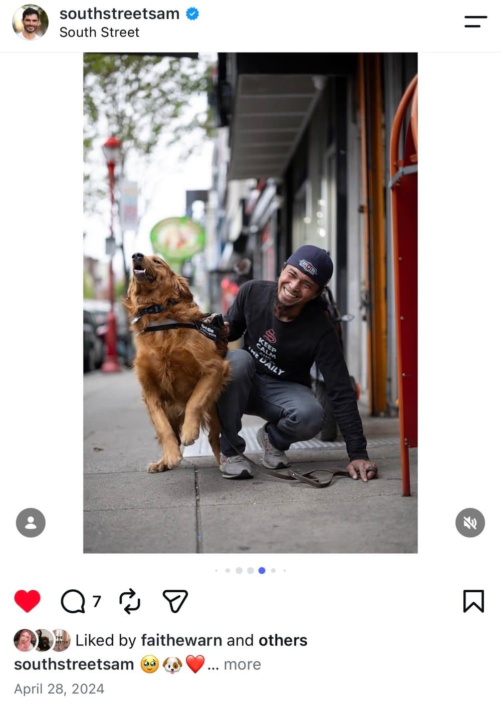 A joyful neighborhood moment
